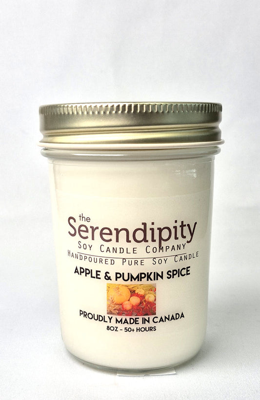 Serendipity Soy Wax Candle - Apple Pumpkin Spice