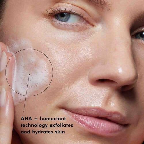 A blue pump bottle of SKINCEUTICALS - PURIFYING CLEANSER (200ml) with white text and a black dispenser. This glycolic acid gel cleanser from SKIN CEUTICALS gently purifies and conditions the skin.