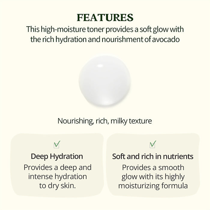 [Skinfood] Avocado Rich Toner (EXP. 5.12.2026)