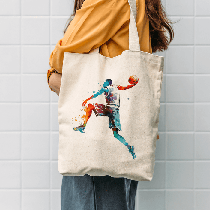 Splatter Basketball Jumping Design - HeatPressNation