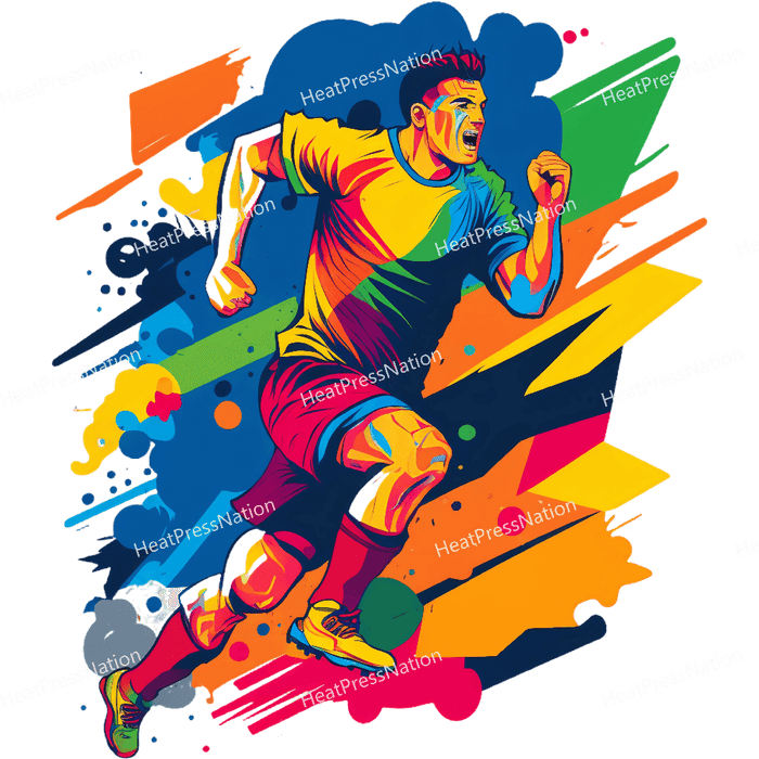 Splatter Running Design - HeatPressNation