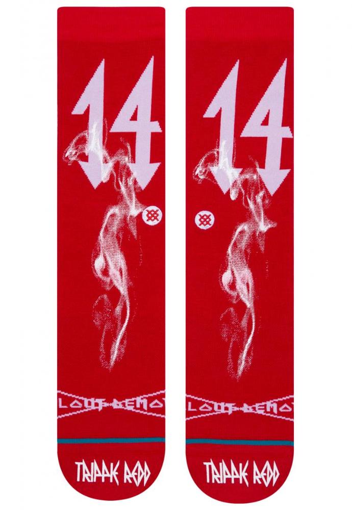 Stance Sock Trippie Rojo