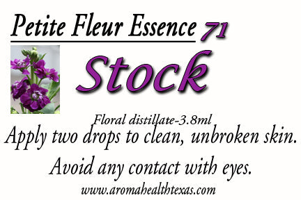 Stock, Matthiola incana Rosea, Flower Essence
