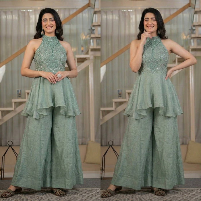 Stylish Serenity in Wide-Legged Fashion