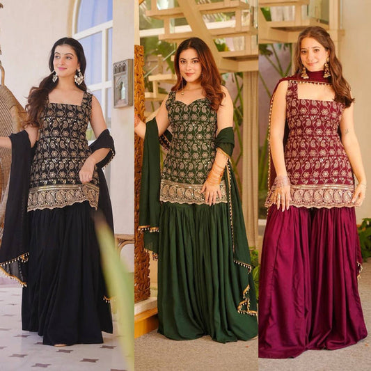 Stylish Women Showcasing Vibrant Dress Colors