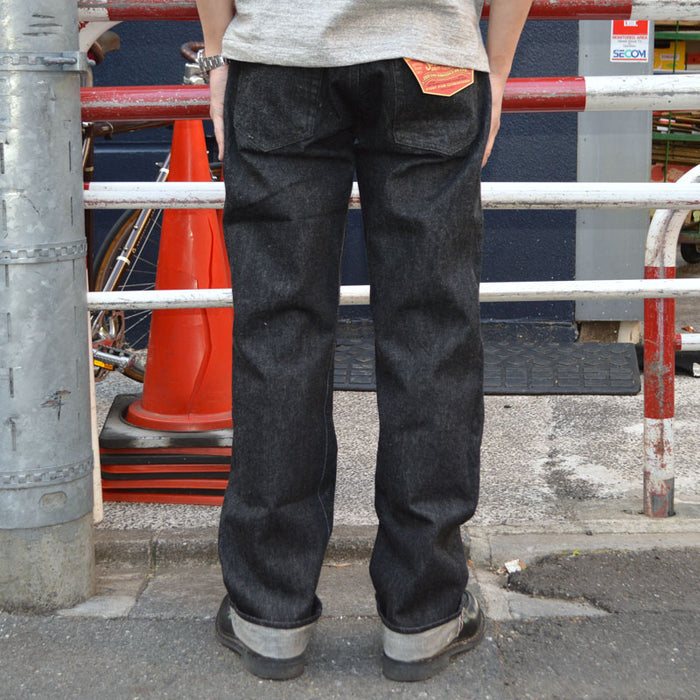 SUGAR CANE "SC42460" 14.25oz Black Denim 1947model
