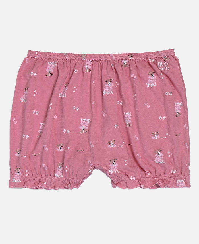 Super Combed Cotton Bloomers with Ultrasoft Waistband - Mellow Rose, Heirloom Lilac & Wild Rose (Pack of 3)