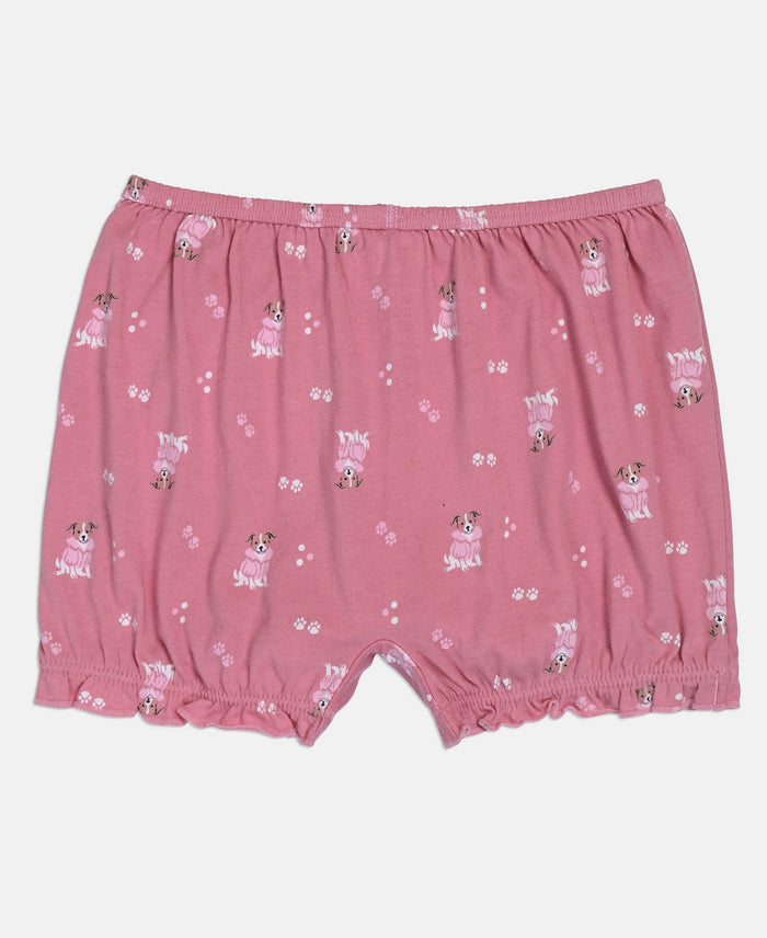 Super Combed Cotton Bloomers with Ultrasoft Waistband - Mellow Rose, Heirloom Lilac & Wild Rose (Pack of 3)
