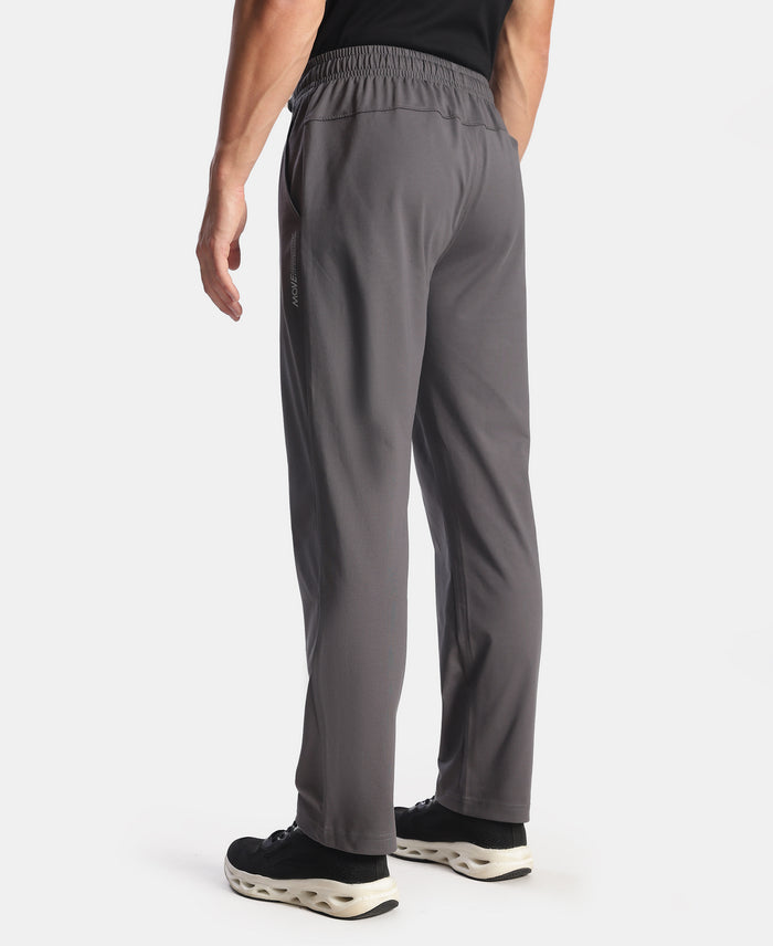 Super Combed Cotton Rich Trackpant with Pockets and StayFresh Treatment - Magnet