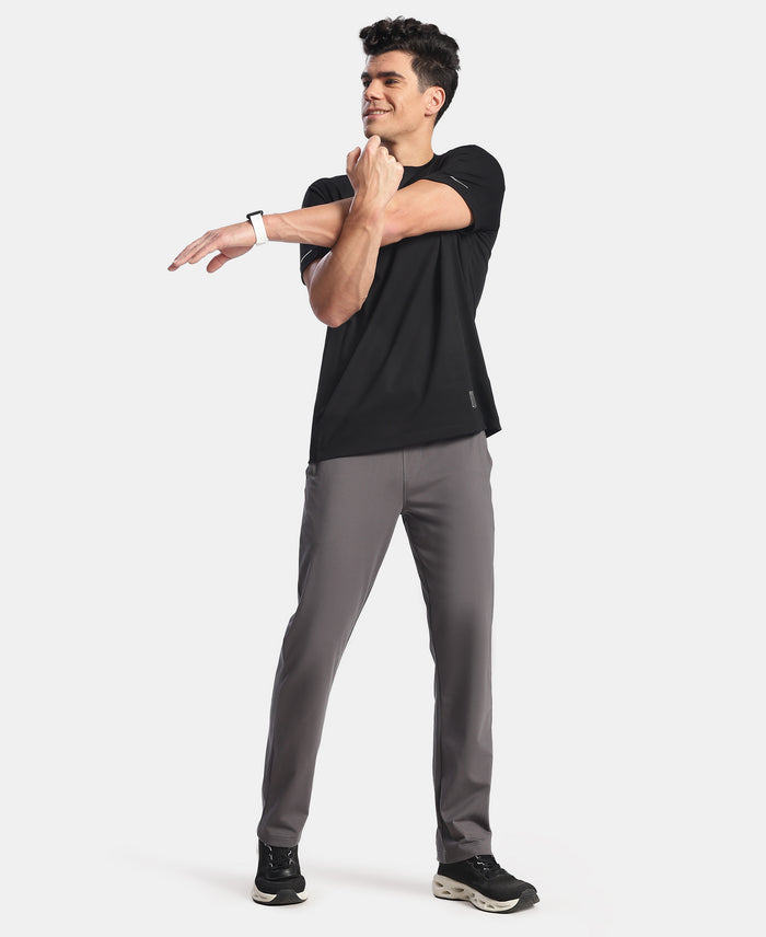 Super Combed Cotton Rich Trackpant with Pockets and StayFresh Treatment - Magnet