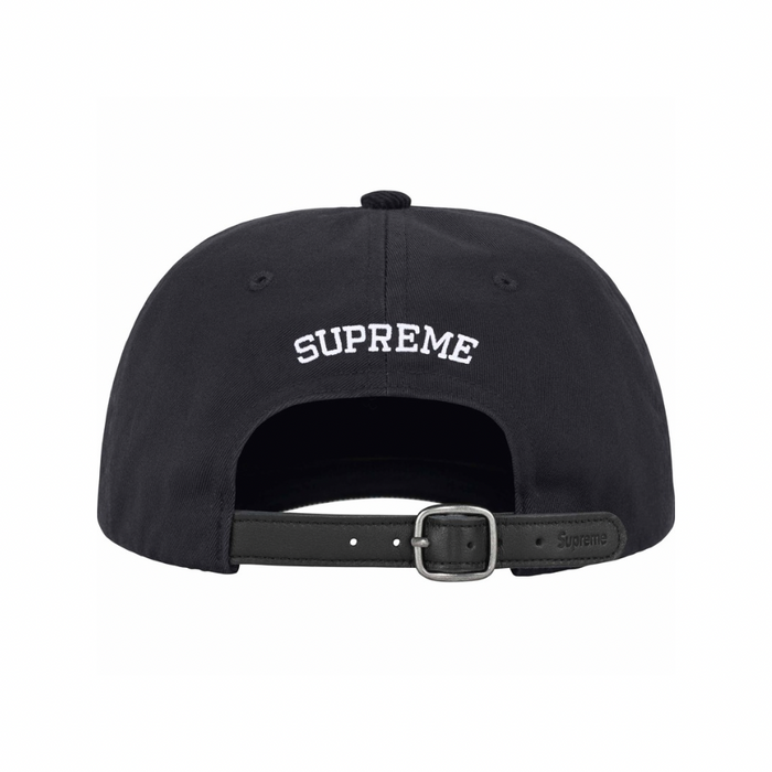Supreme 2 Tone Chino S Logo Panel Black