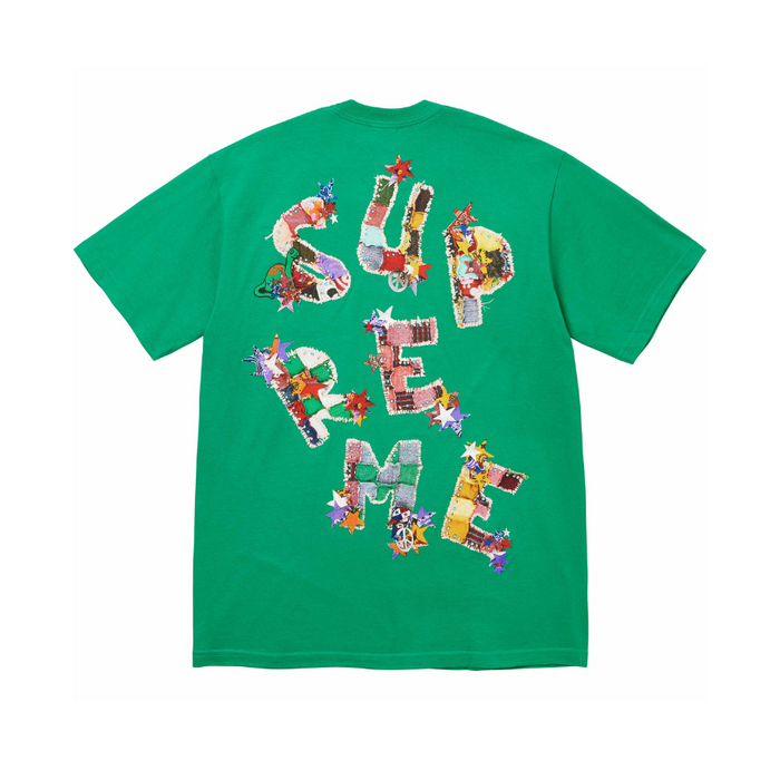 Supreme Patchwork Tee Green