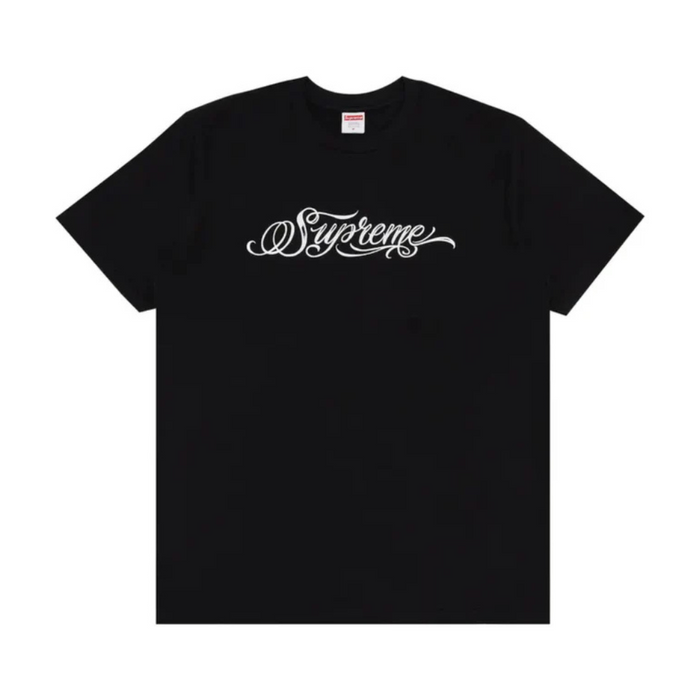 Supreme Script Tee Black