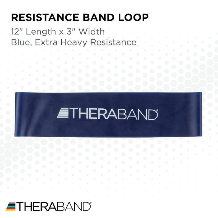 TheraBand Exercise Resistance Band, Blue, X-Heavy, 25 Yard - 81234772-Single - LL Medico