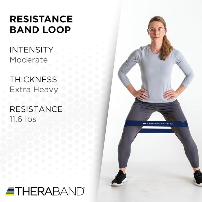 TheraBand Exercise Resistance Band, Blue, X-Heavy, 25 Yard - 81234772-Single - LL Medico
