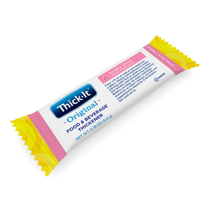 Thick-It Original Food & Beverage Thickener, Unflavored, 5 Gram Packet - J589-LE800-Box - LL Medico