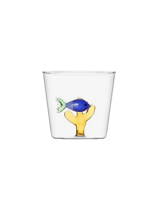 TUMBLER BLUE FISH AMBER SEAWEED - TROVE Malaysia