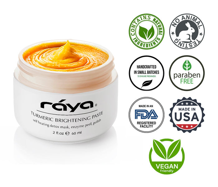 TURMERIC BRIGHTENING PASTE (159) RAYA SPA - rayaspa
