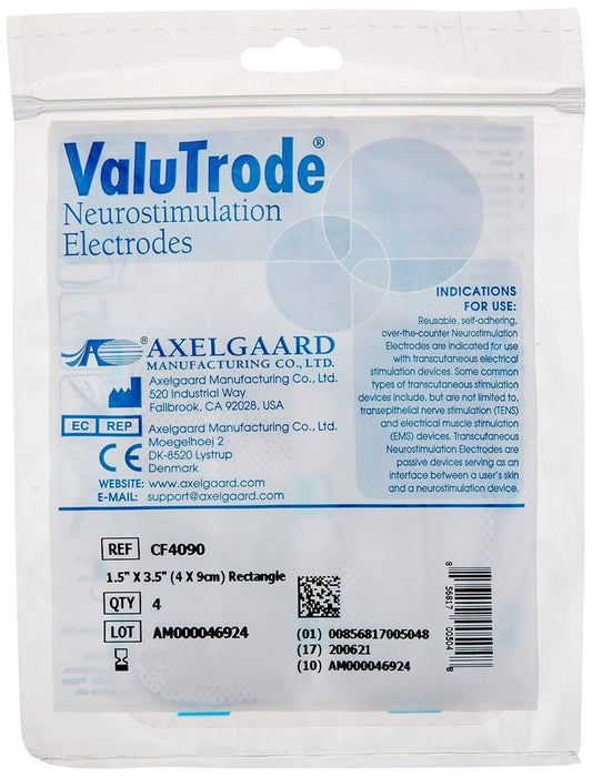 ValuTrode Cloth Electrotherapy Electrode for TENS, NMES & FES Units - CF5000-Pack - LL Medico