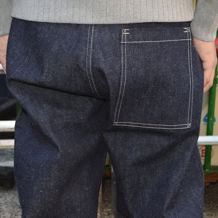 WAREHOUSE "1239" 1930'S WPA DOUBLE KNEE DENIM TROUSERS