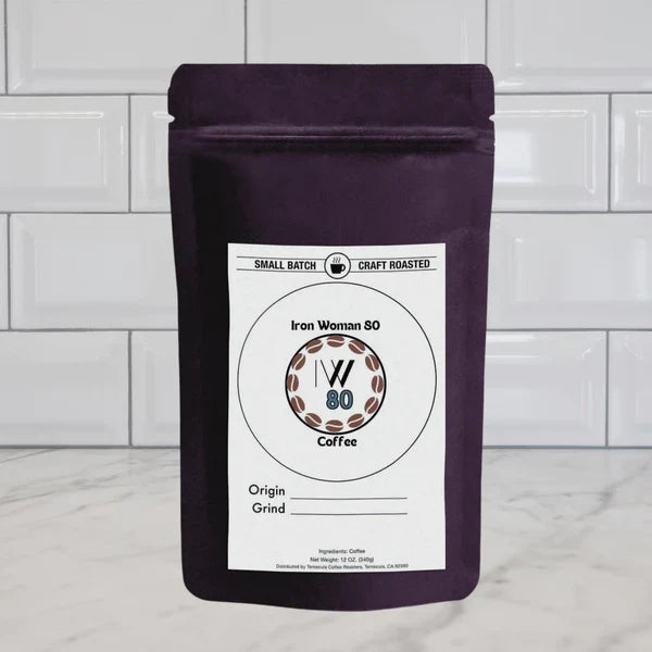 Whiskey Barrel Aged Coffee – Guatemala Single Origin Medium Roast | Iron Woman 80 Coffee