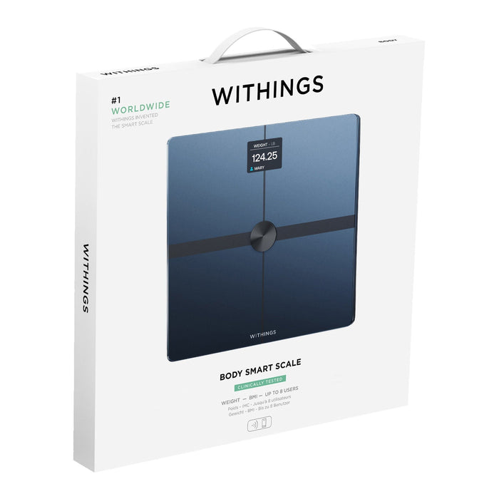 Withings Body Smart Total Body Composition Analyzer - WBS13-BLACK-ALL-INTER-Single - LL Medico