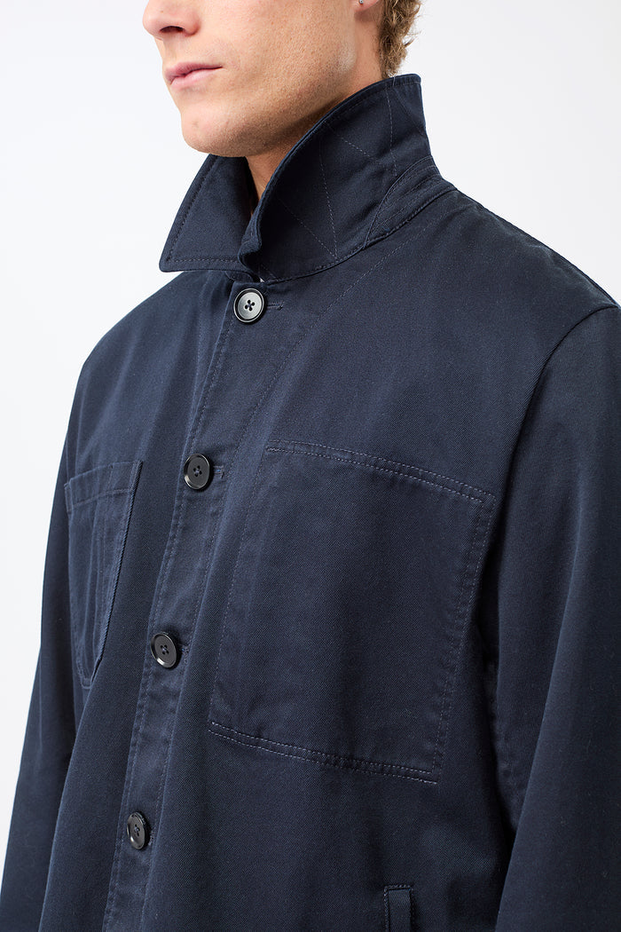 Workwear Jacke aus Bio-Baumwolle (Navy)