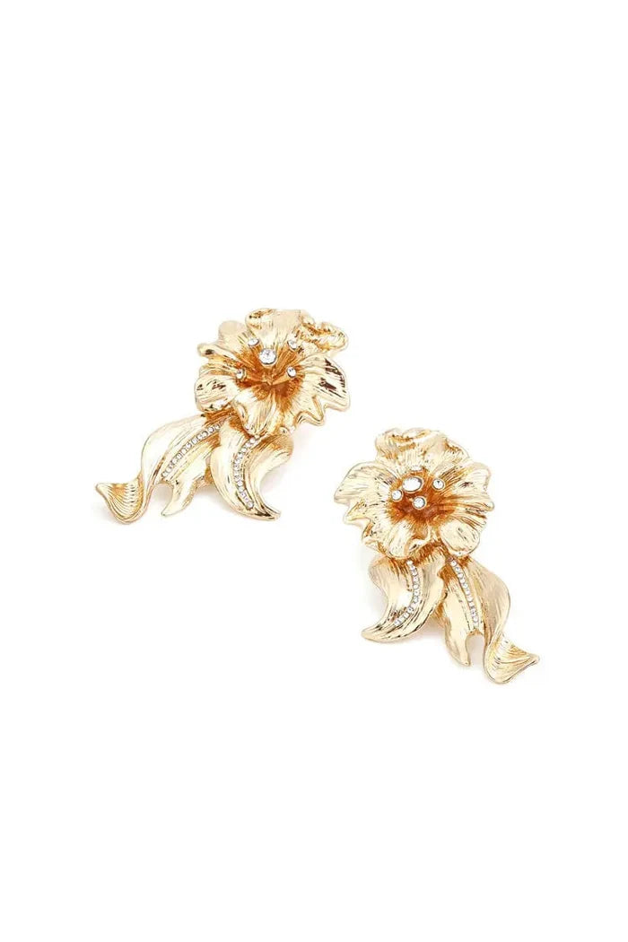 Yatalu Golden Flower Earrings