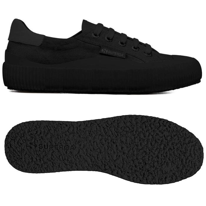 Zapatilla 2957-Wave Sueu Total Black Superga