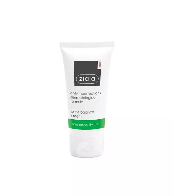 Ziaja Med - Anti-imperfecciones - Crema facial para piel grasa o tendencia acneica